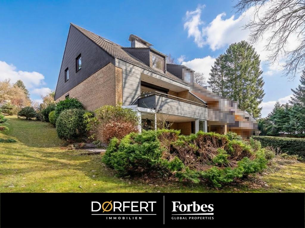 Grüne Oase - Solide Doppelhaushälfte in Hanglage